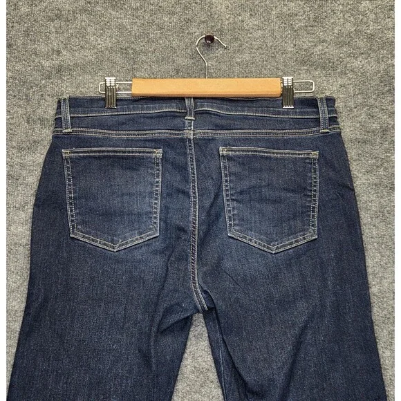 Lucky Brand Jeans Womens 12/31 Blue Dark Wash Skinny Stretch Denim Zip Fly - Picture 6 of 11